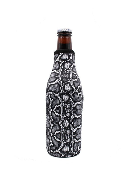 Snakeskin 12oz Bottleneck Sleeve - Drink Handlers