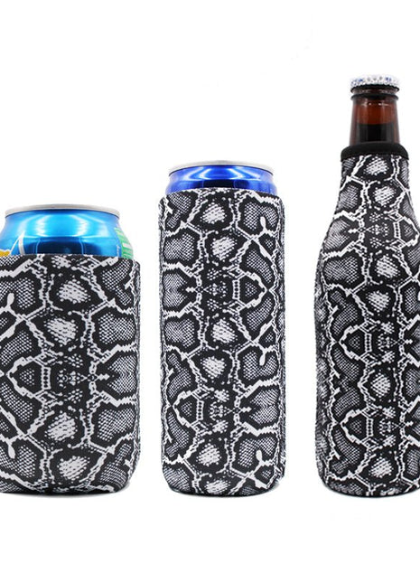 Snakeskin 12oz Regular Can Sleeve - Drink Handlers