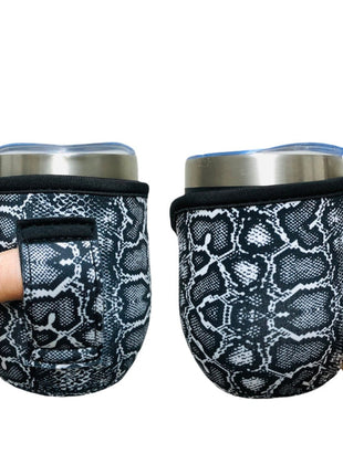 Snakeskin 12oz Wine Tumbler Handler - Drink Handlers