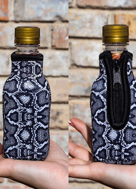 Snakeskin 8oz Mini Bottleneck Sleeve- Limited Edition* - Drink Handlers