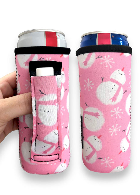 Snowman 12oz Slim Can Handler™ - Drink Handlers