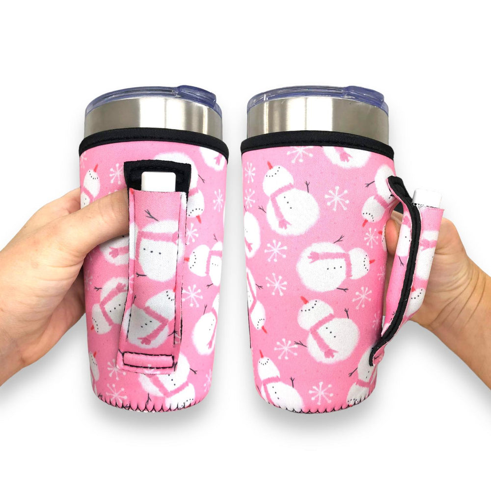 Snowman 20oz Large Coffee / Tea / Tumbler Handler™ - Drink Handlers
