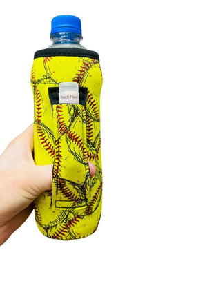Softball 16-24oz Water Bottle Handler™ - Drink Handlers