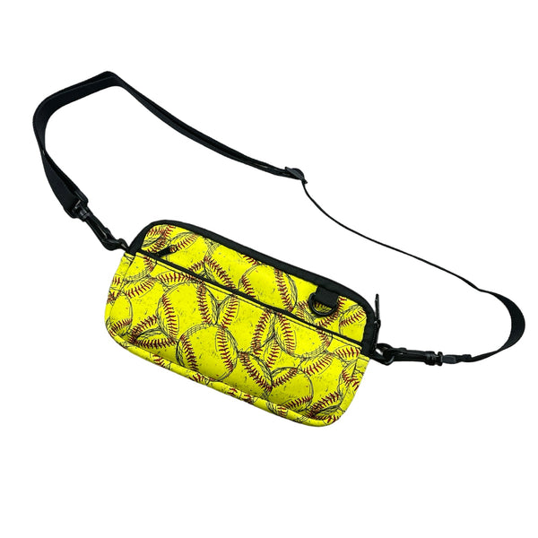 Softball Cross Body Purse - Drink Handlers