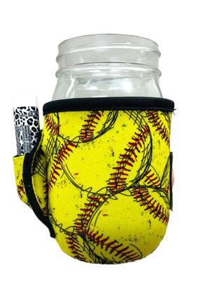 Softball Small & Medium Coffee Handler™ - Drink Handlers