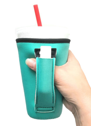 Solid Color 16oz PINT Glass / Medium Fountain Drinks and Tumbler Handlers™ - Drink Handlers