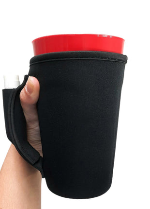 Solid Color 16oz PINT Glass / Medium Fountain Drinks and Tumbler Handlers™ - Drink Handlers