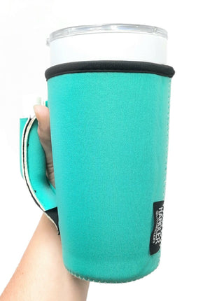 Solid Color 20oz Large Coffee / Tea / Tumbler Handlers™ - Drink Handlers