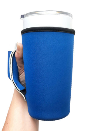 Solid Color 20oz Large Coffee / Tea / Tumbler Handlers™ - Drink Handlers