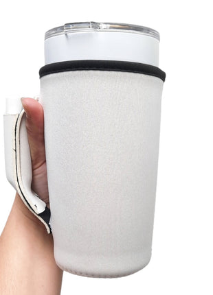 Solid Color 20oz Large Coffee / Tea / Tumbler Handlers™ - Drink Handlers