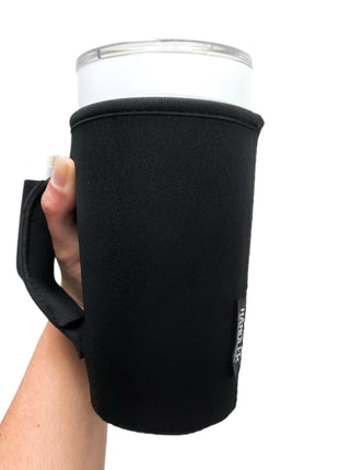 Solid Color 20oz Large Coffee / Tea / Tumbler Handlers™ - Drink Handlers