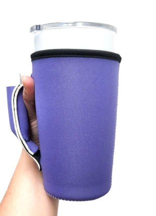 Solid Color 20oz Large Coffee / Tea / Tumbler Handlers™ - Drink Handlers