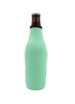 Solid Colors Bottle Neck Sleeves Zip Top 5 colors - Drink Handlers