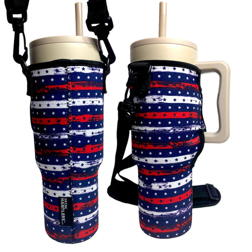 **40oz Tumbler with Colored Handle