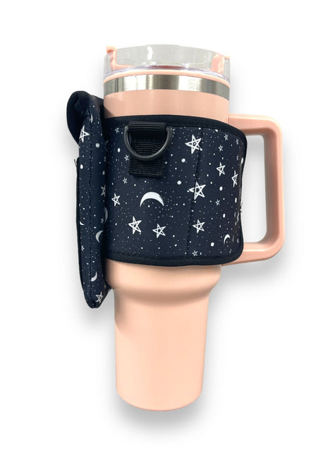 Stars & Moon Wrap Around Drink Pocket *PREORDER* - Drink Handlers