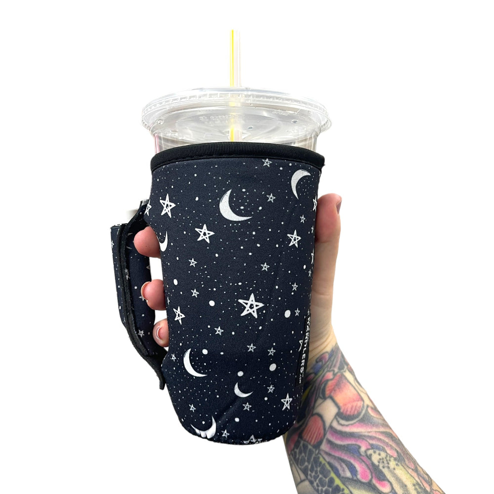 Stars & Moons 20oz Large Coffee / Tea / Tumbler Handler™ - Drink Handlers