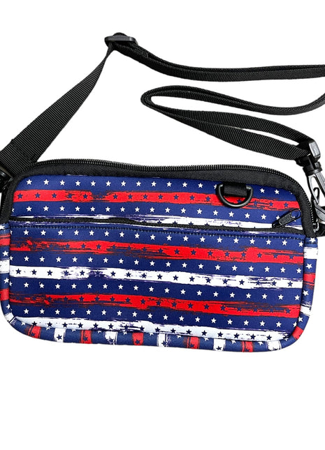Stars & Stripes Cross Body Purse - Drink Handlers