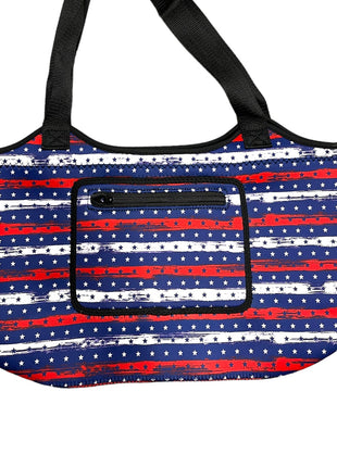 Stars & Stripes Neoprene Tote - Drink Handlers