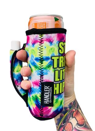 Stay Trippy Little Hippie 12oz Slim Can Handler™ - Drink Handlers