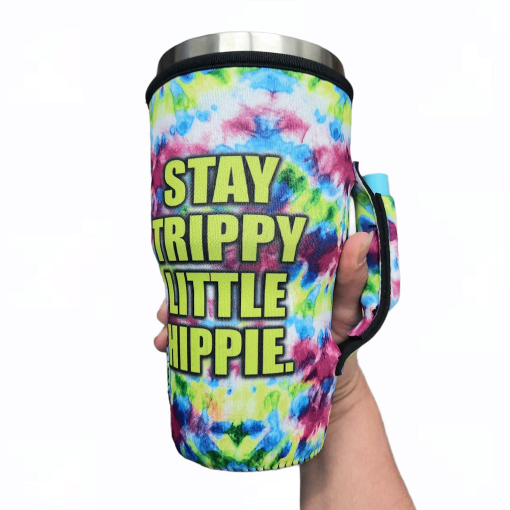 Stay Trippy Little Hippie 30oz Tumbler Handler™ - Drink Handlers