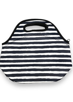 Stripes Lunch Bag Tote - Drink Handlers