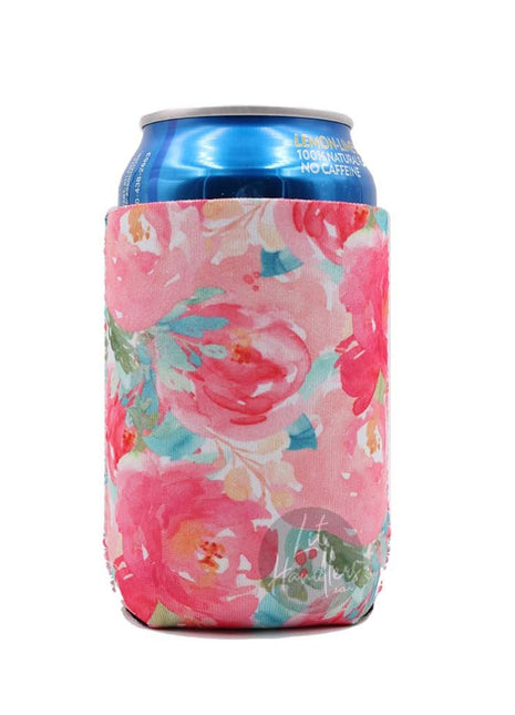 Summer Blooms 12oz Regular Can Sleeve - Drink Handlers