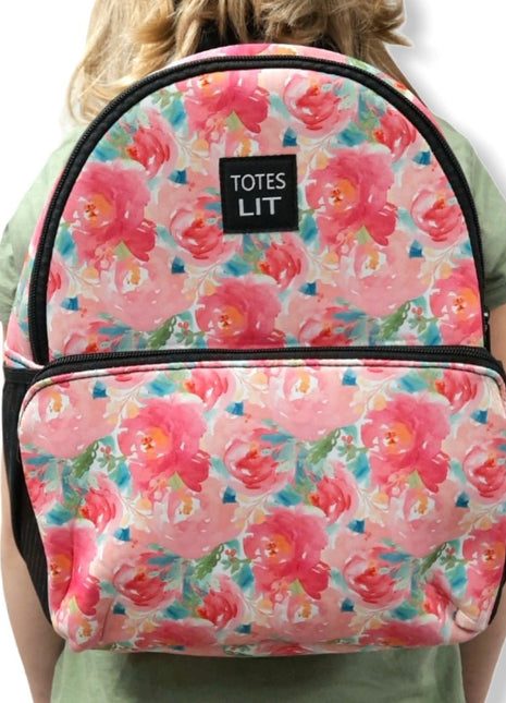 Summer Blooms Small Backpack - Drink Handlers