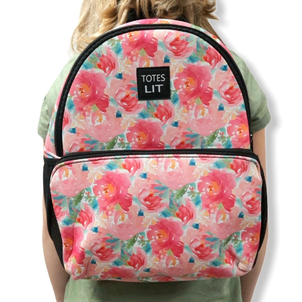 Summer Blooms Small Backpack - Drink Handlers