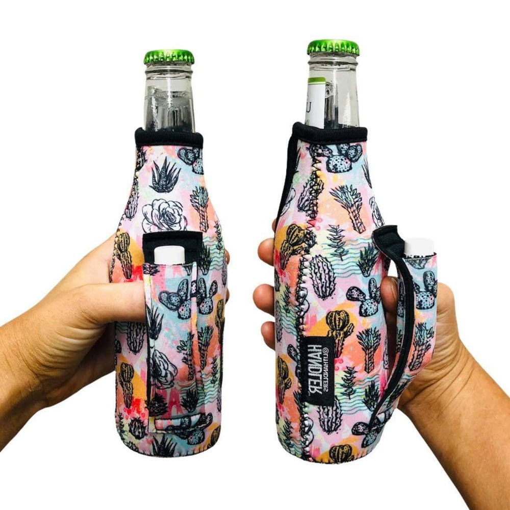 Summer Cactus 12oz Bottleneck Handler™ - Drink Handlers
