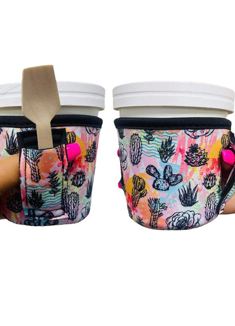 Summer Cactus Pint Size Ice Cream Handler™ - Drink Handlers