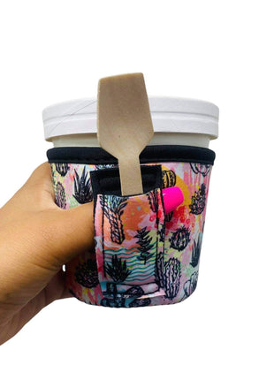 Summer Cactus Pint Size Ice Cream Handler™ - Drink Handlers