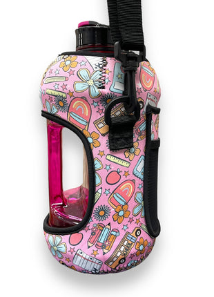 Teacher Back To School 1/2 Gallon Jug Carrying Handler™ - Drink Handlers