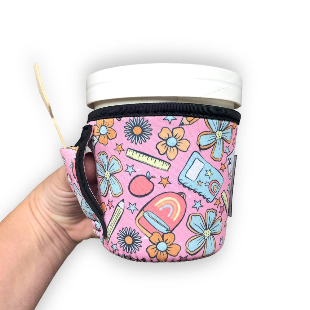 Teacher Back To School Pint Size Ice Cream Handler™ - Drink Handlers