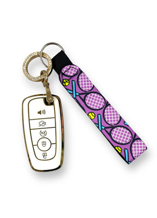 Tennis Wristlet Keychain - Drink Handlers