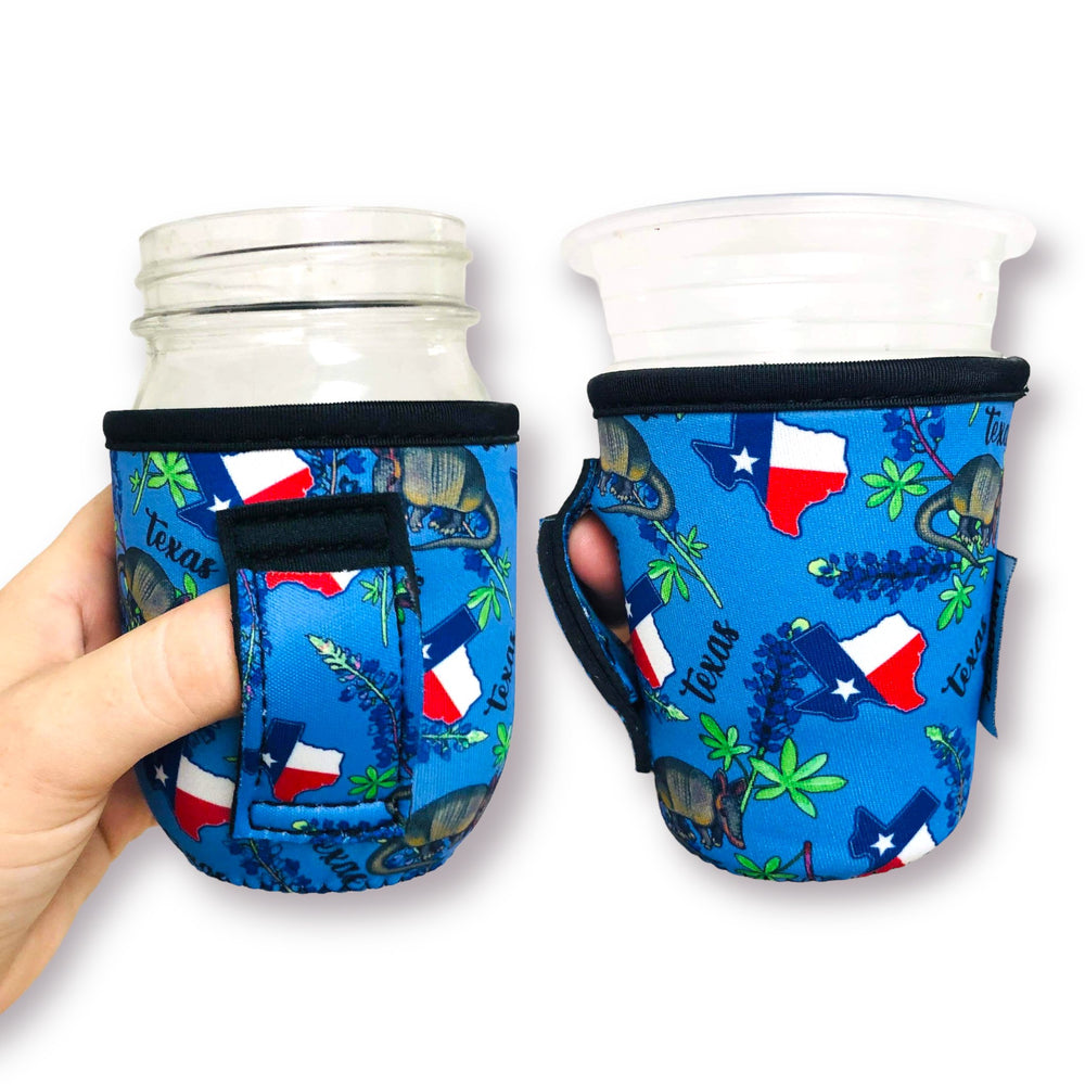 Texas Blue Bonnets Small & Medium Coffee Handler™ - Drink Handlers