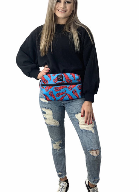 That Fish Be Cray Fanny Packin' Tote - Limited Edition* - Drink Handlers