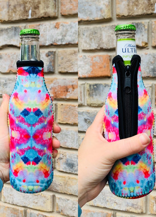 Tie Dye Bottle Neck Sleeve - Drink Handlers