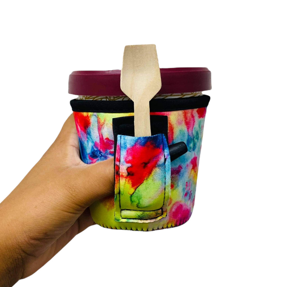 Tie Dye Pint Size Ice Cream Handler™ - Drink Handlers