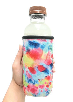 Tie Dye w/ Leopard 16oz Can Handler™ - Drink Handlers