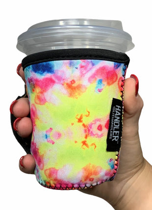 Tie Dye w/ Leopard Small & Medium Coffee Handler™ - Drink Handlers