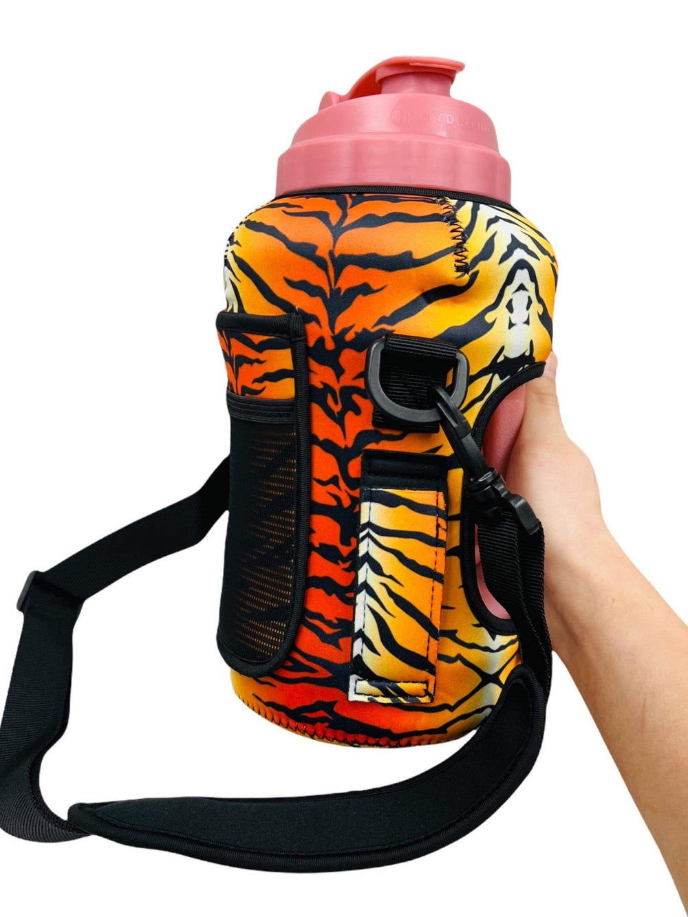 Tiger Stripes 1/2 Gallon Jug Carrying Handler™ - Drink Handlers