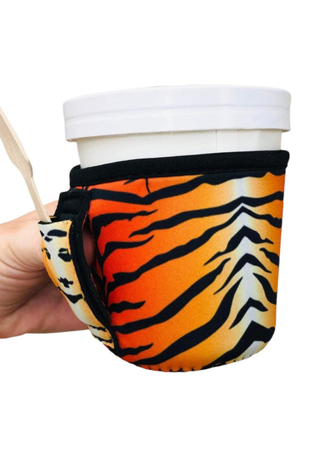 Tiger Stripes Pint Size Ice Cream Handler™ - Drink Handlers