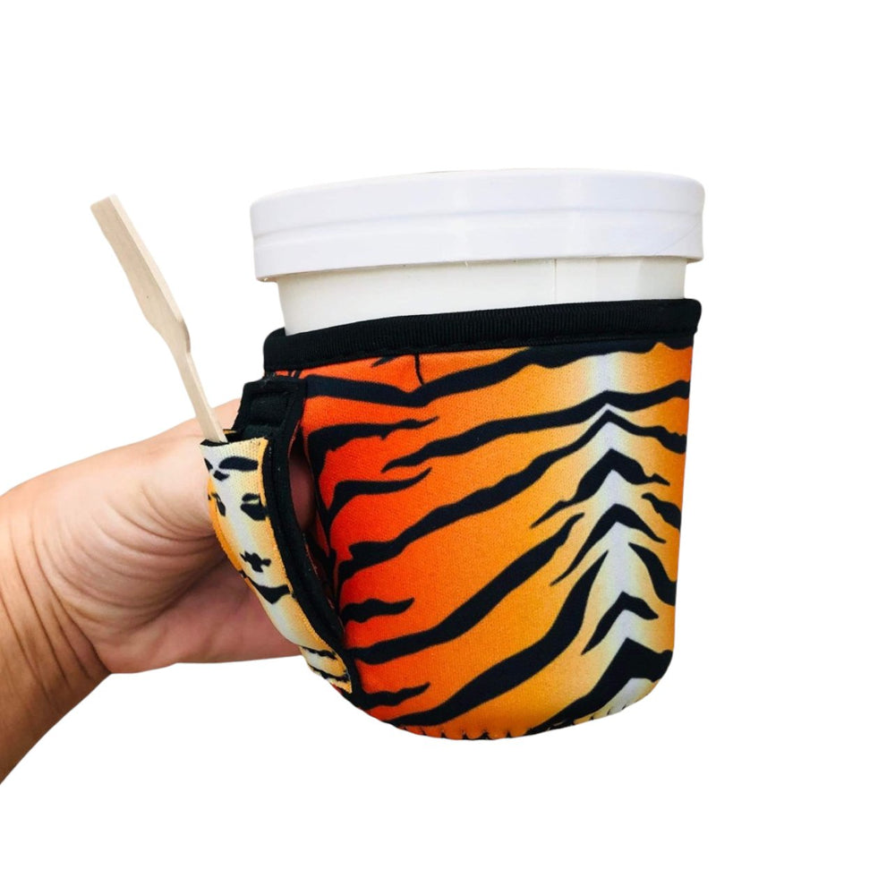 Tiger Stripes Pint Size Ice Cream Handler™ - Drink Handlers