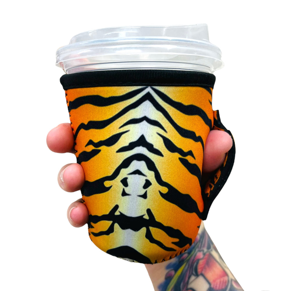 Tiger Stripes Small & Medium Coffee Handler™ - Drink Handlers