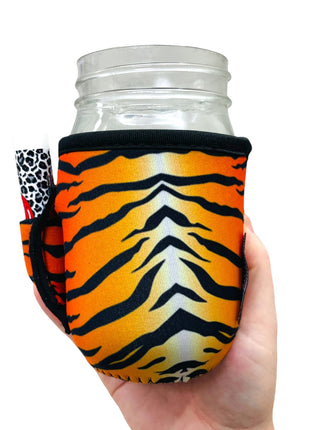 Tiger Stripes Small & Medium Coffee Handler™ - Drink Handlers