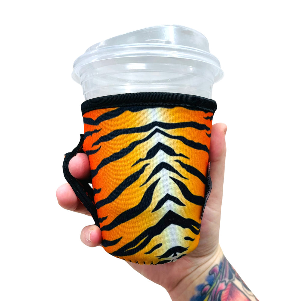 Tiger Stripes Small & Medium Coffee Handler™ - Drink Handlers