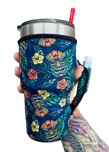 Tiki Tiki 30oz Tumbler Handler™ - Drink Handlers