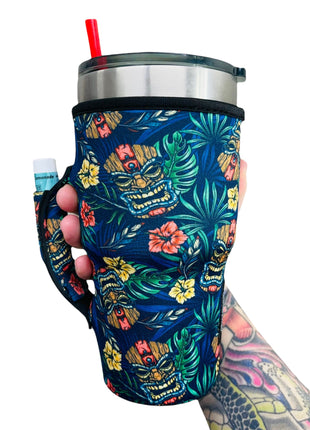 Tiki Tiki 30oz Tumbler Handler™ - Drink Handlers