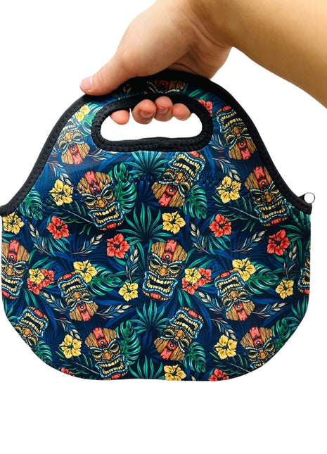 Tiki Tiki Lunch Bag Tote - Drink Handlers