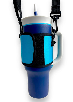 Turquoise Wrap Around Drink Pocket - Drink Handlers